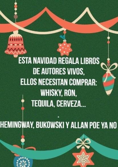 Regala #libros de #autores vivos.
Necesitamos #chelas 
#navidad #regalosnavideños #RegalosAmazon