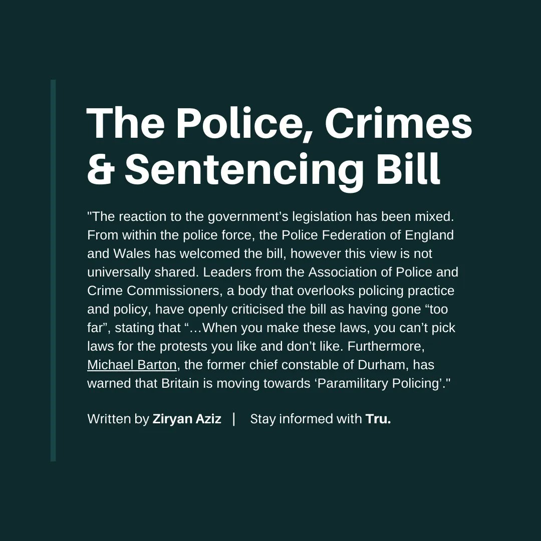 truprintbytru's tweet photo. Downgrading of Democracy: The Police, Crimes & Sentencing Bill
Read: https://t.co/y6BnDud4dY
Follow: @truprintbytru
Stay informed with Tru.
#police #crimes #sentancing #protests #humanrights #democracy #democratic #uk #unitedkingdom #law #london #laws #protesting #protesters https://t.co/4Jiw8c7Gpl