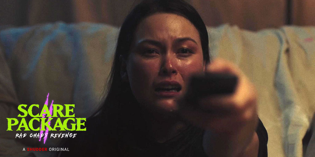 One week until you all can finally open our x-mas gift to horror fans - SCARE PACKAGE II: Rad Chad's Revenge
12/22 only on <a href="/Shudder/">Shudder</a> 🖤