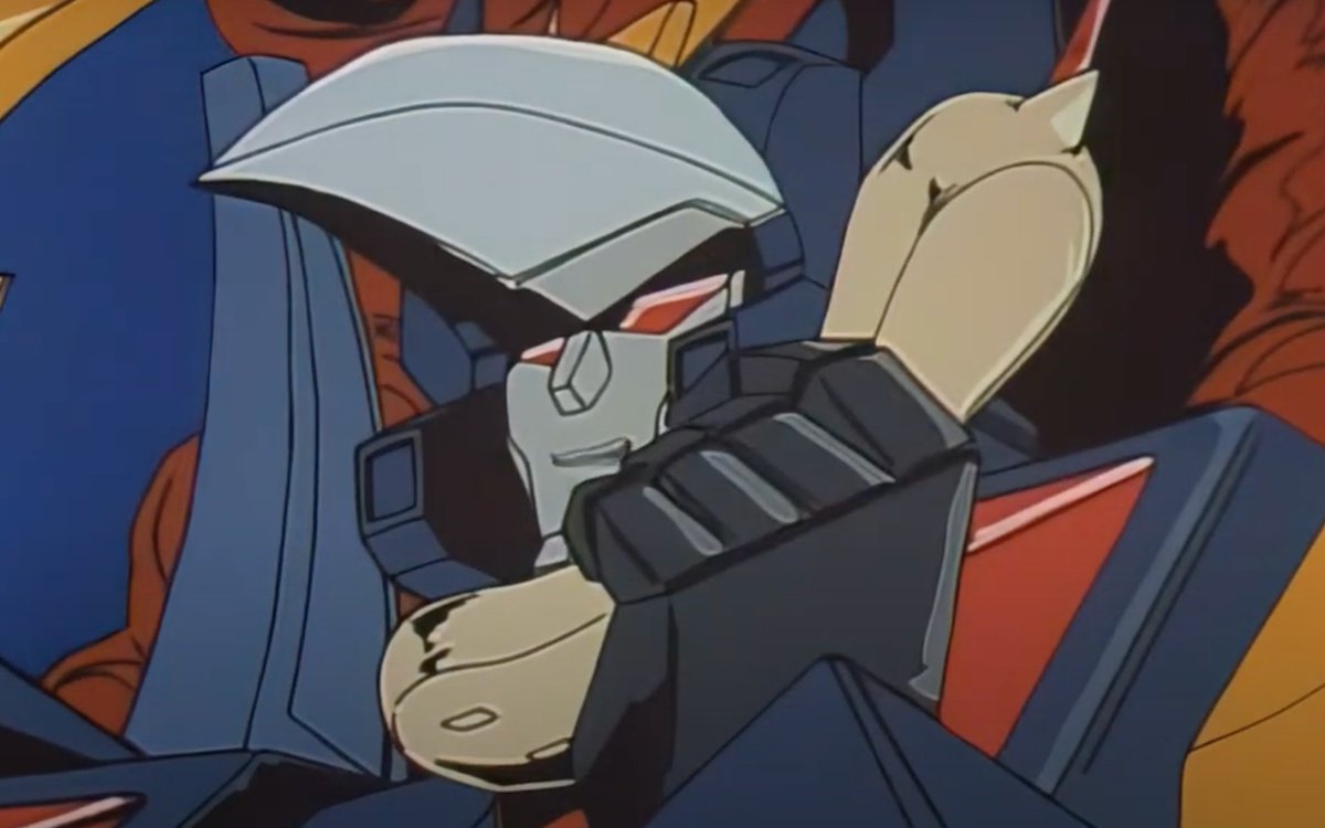 TF_Moments's tweet photo. Deathsaurus calls his troops using a giant phone. (1989) https://t.co/FC24FkMbs1