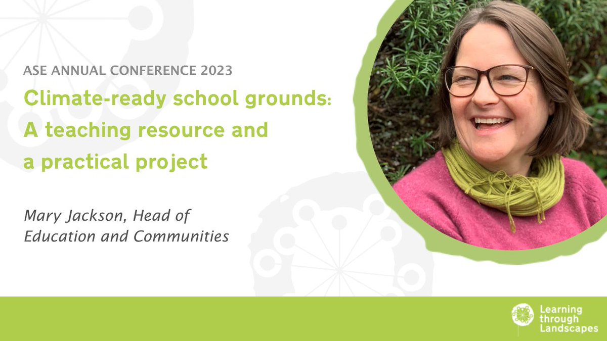 LtL_News's tweet photo. In just a few weeks, @mejmidge is speaking about climate-ready school grounds at the #ASEConf23!

The session will be live-streamed, so if you want to know more about the potential of school grounds for climate education, don't miss it! 🌍

Learn more ➡️ https://t.co/ZFZl6oq8dD https://t.co/ZAEYhdeIvJ