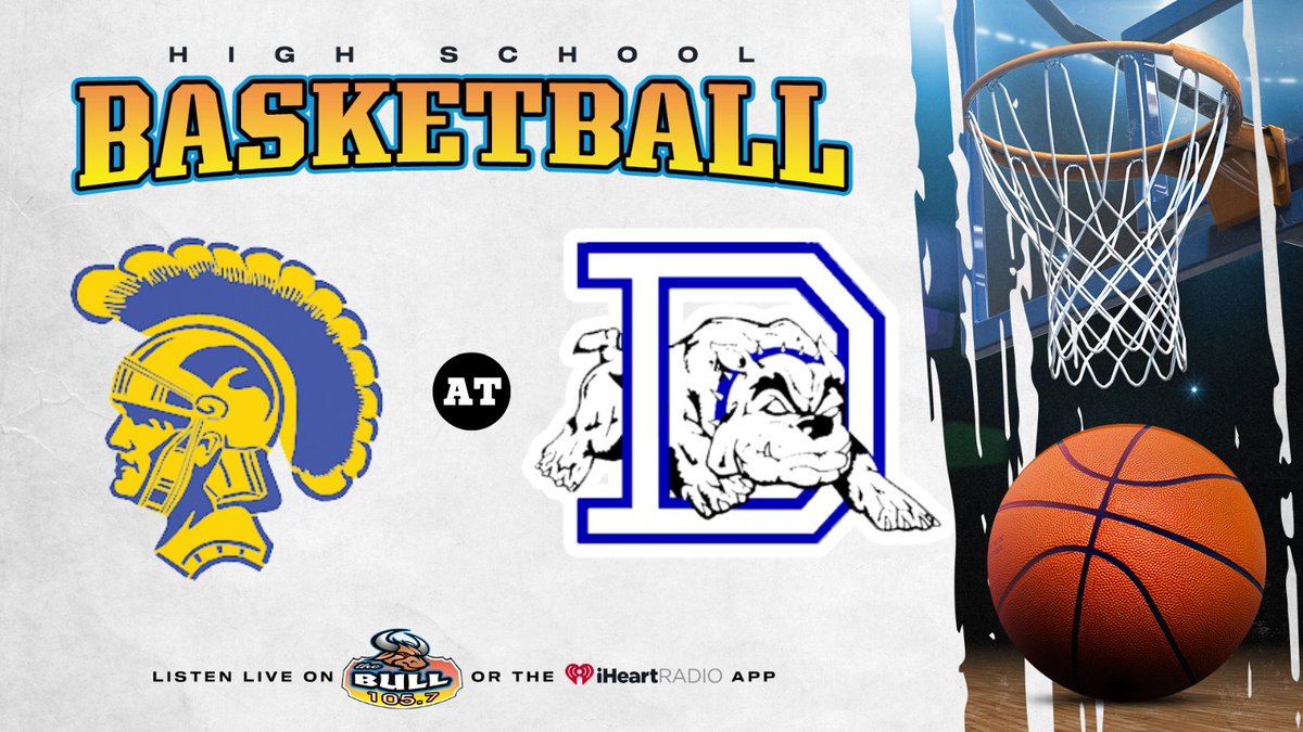 A full weekend of hoops is capped off at DHS with the Findlay Trojans in the house. Tipoff time is approximately 4:30 p.m.

Tune in: ihr.fm/1057thebull