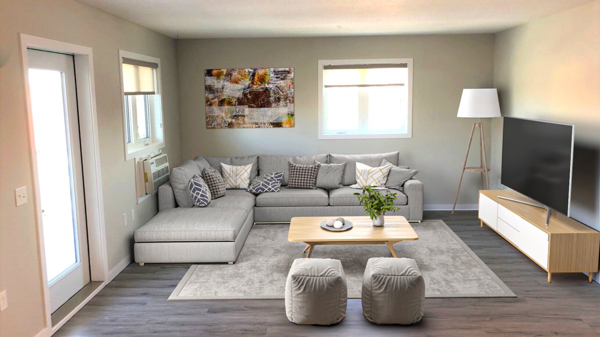 The Flats living rooms are perfect for snuggling up to watch your favorite Christmas Movies.🍿
 Two and three-bedroom options are available NOW.
ow.ly/bOae50M2qX9

#christmas #forrent #plap #portage #portagelaprairie #portagerental #manitobarental #propertymanagement #lease