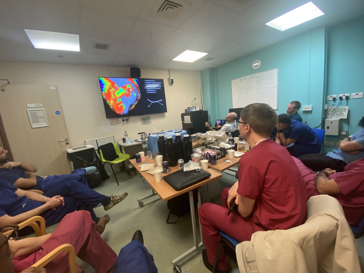 Great 2 days of lectures and live VT ablations during our recent IEPC VT course <a href="/AbbottCardio/">Abbott Cardiovascular</a> at Brighton. Of course, easy for things to go well with such fantastic colleagues <a href="/JohnSilberbauer/">John Silberbauer</a> <a href="/Callme_DrNeil/">DrNeil</a> <a href="/DhanjalTarv/">Tarv Dhanjal, PhD, FESC</a> <a href="/EpCardiac/">Brighton Cardiac EP</a>
