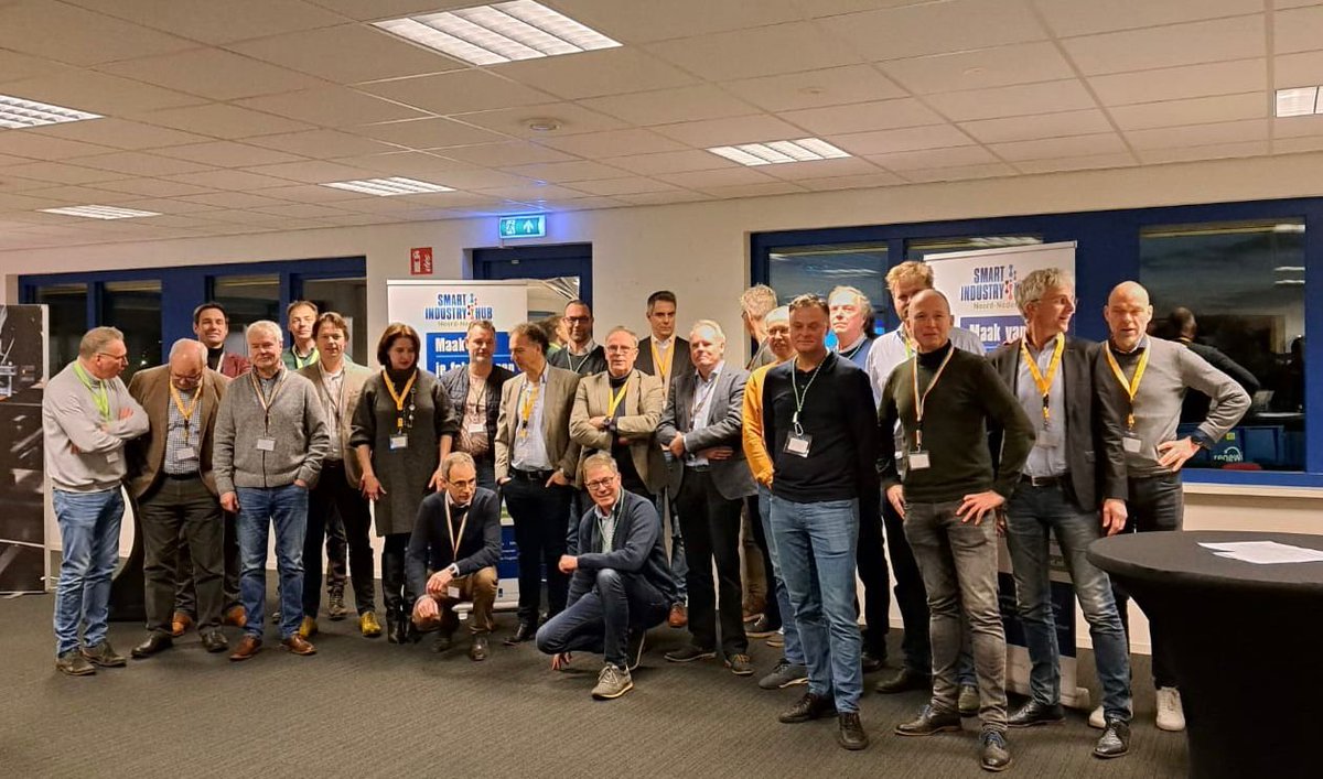 HansPraat's tweet image. Vandaag hebben we goede bijeenkomst gehad met alle Solution Providers en consultants die ons helpen om productiebedrijven te digitaliseren. Bij Sparck, voorheen Neopost, in Drachten. Club in wording