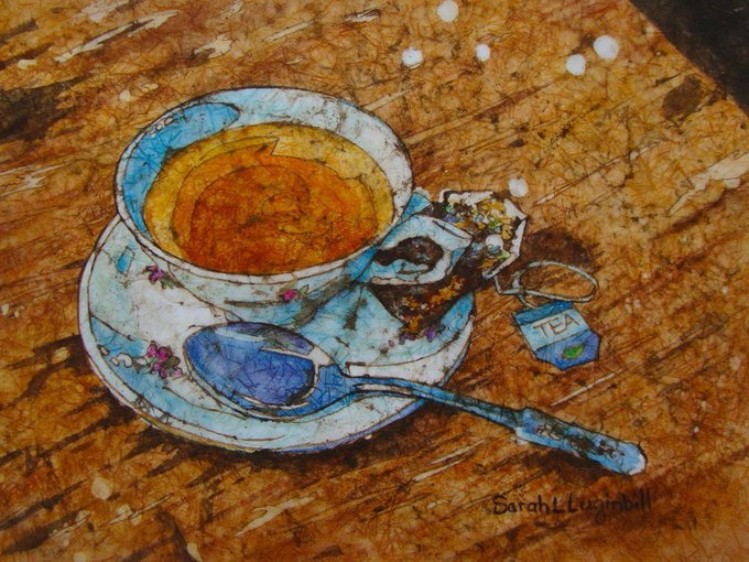 womensart1's tweet photo. Sarah L Luginbill, US Fine Art artist working in watercolour, and batik #WomensArt https://t.co/1CnjXGYfj4