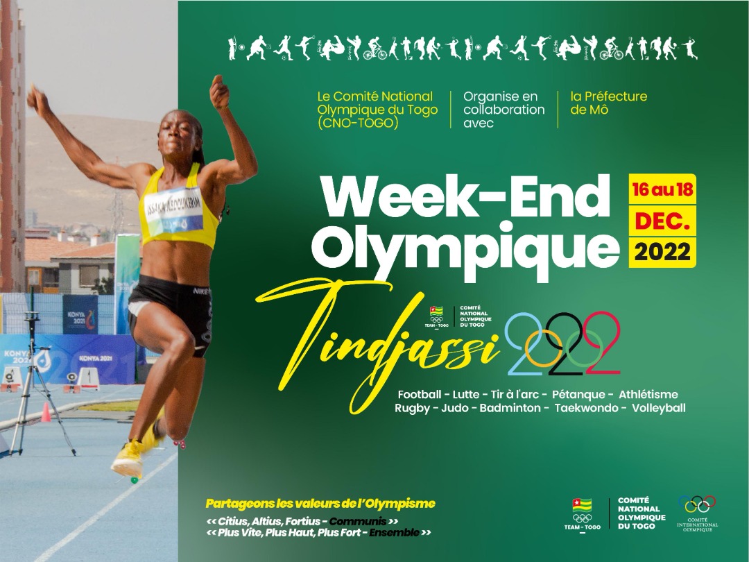 PKBTchodie's tweet photo. Par le #sport, pour promouvoir l'#amitié et la #paix entre les #peuples, le #développement responsable et l'égalité de #genre, la justice sociale et l'#éthique sportive, la belle ville de #Tindjassi dit un grand OUI. #Olympics, @cnotogofficiel, @iocmedia, @Paris2024,  @Olympics https://t.co/WOKvk7SFLV