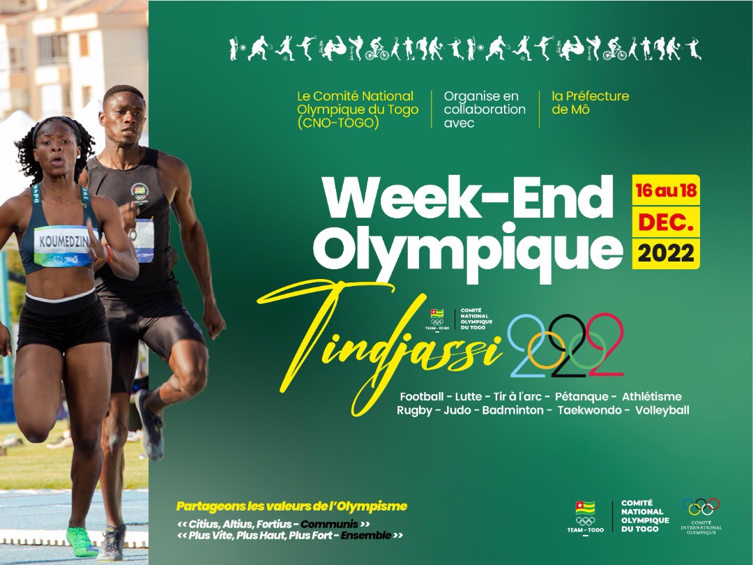 PKBTchodie's tweet photo. Par le #sport, pour promouvoir l'#amitié et la #paix entre les #peuples, le #développement responsable et l'égalité de #genre, la justice sociale et l'#éthique sportive, la belle ville de #Tindjassi dit un grand OUI. #Olympics, @cnotogofficiel, @iocmedia, @Paris2024,  @Olympics https://t.co/WOKvk7SFLV