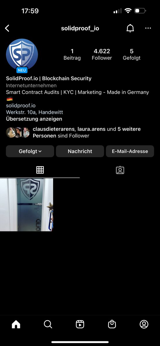 SolidProof_io's tweet photo. 🚀Networking is important🔍
Launched instagram for Projects to generate more reach out and announcementsfor investors👀
Check this out
https://t.co/elYFBv4CH9
#Solidproof #Solidproof_audit #Solidproof_kyc #Solidproof_network https://t.co/BLXKbie5g4