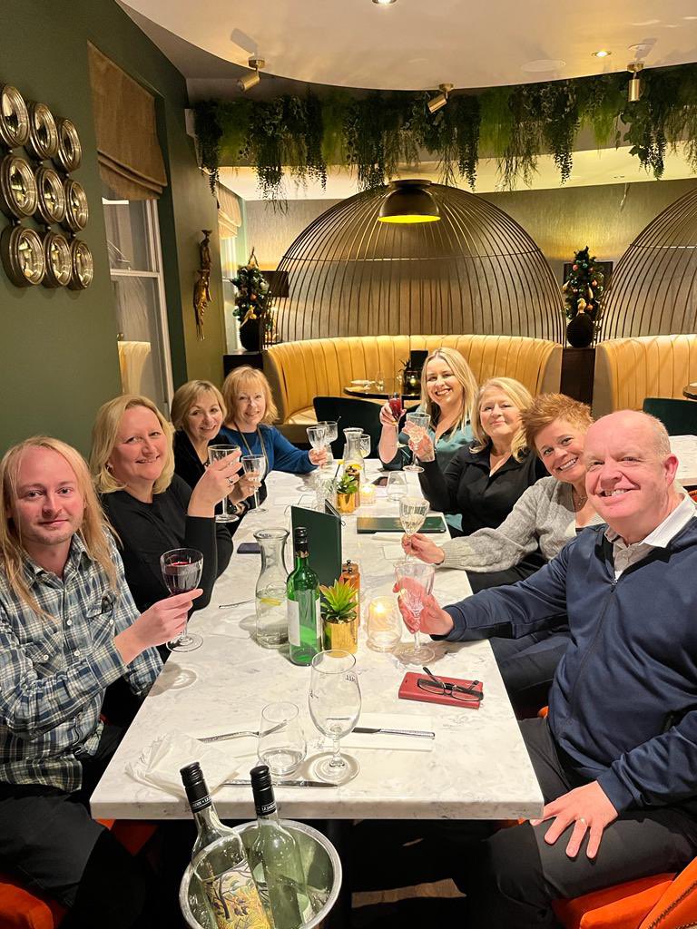 staffscvys's tweet photo. SCVYS Team are ‘Out Out’ for our annual Christmas meal. @theposthousest #merrychristmas #teamscvys https://t.co/p8Wqn7eF8f