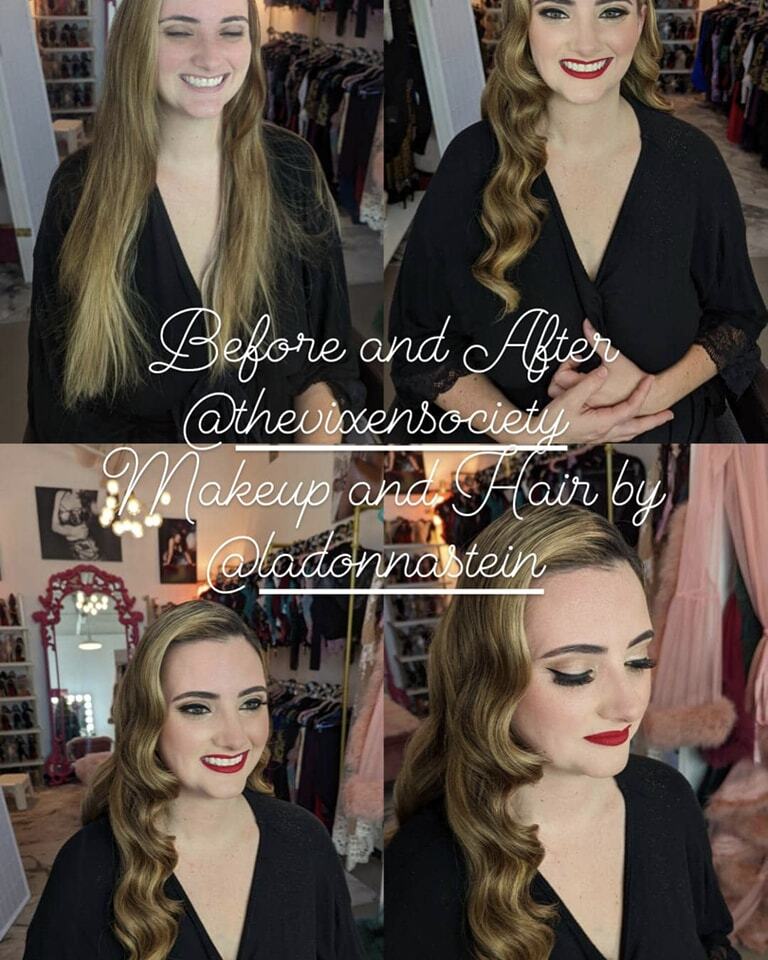 Vintage glam and voluminous beach waves at The Vixen Society boudoir studio this week! instagr.am/p/CmMr9ZUrRzr/