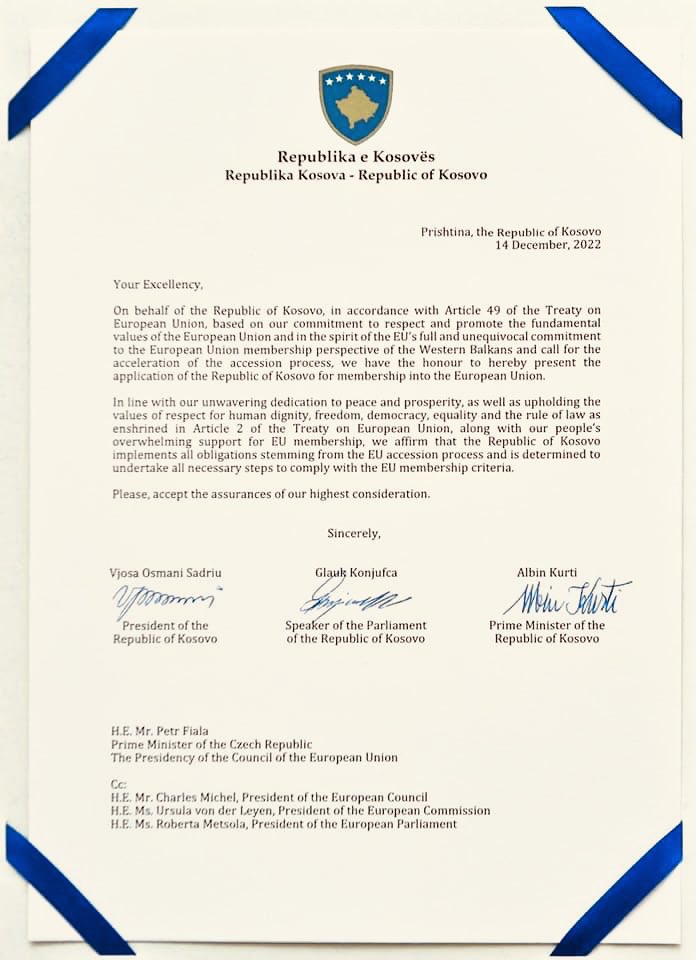 Vjosa Osmani tweet media