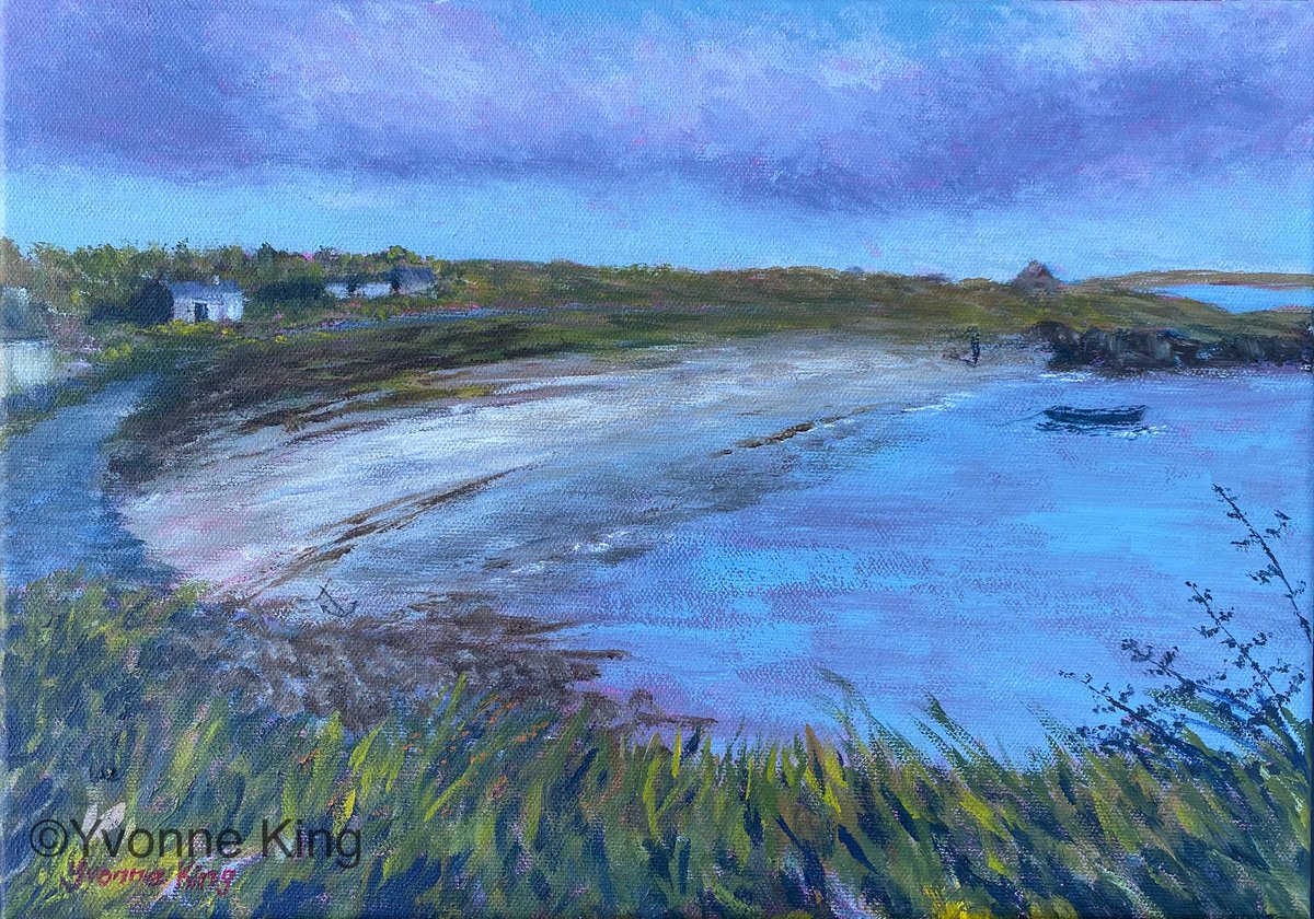 YvonneKingArt's tweet photo. A Moment in Time, Ervallagh 
See the story behind the painting…..
https://t.co/xmXHbrnKFm #beach #seascape #history #Ervallagh #Roundstone https://t.co/TvtDPixcW6