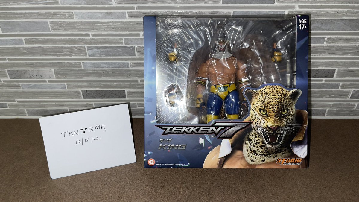 📯✨HOLIDAY GIVEAWAY #2✨📯

ENTER for a chance to WIN a Storm Collectibles Tekken 7 King 1/12 Scale Action Figure! 🐯👑 

= HOW TO ENTER =
✅ Follow Us
✅ RT &amp; Like this Tweet
✅ Leave a comment 

🌎 Worldwide Entry
🏆 Winner picked Dec 26
#tekken #tekken7
#tekken8 #giveaway