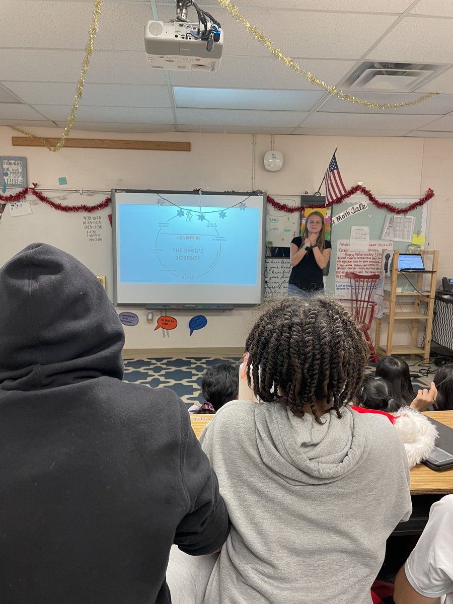 GbwTeam6's tweet photo. Our very own FCPS graduate came back to talk to 6th graders about writing! Thank you Katie Craddock! @GBW_ES #FCPSpride https://t.co/gdwG7kETlU