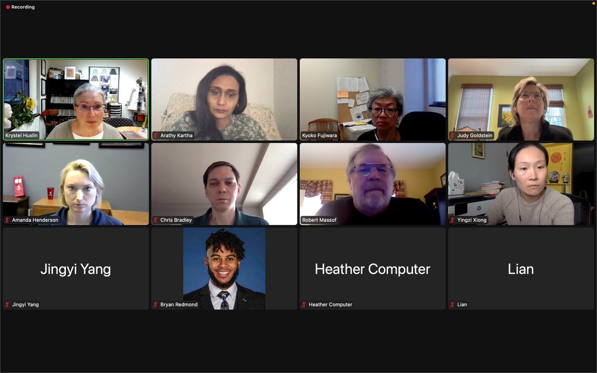 Arathy Kartha PhD (@arathykartha) on Twitter photo Terrific presentation and an even longer Q&A session by <a href="/KHuxlin/">Krystel Huxlin</a> <a href="/HuxlinLab/">Huxlin Lab</a>. Thank you so much! Terrific presentation and an even longer Q&A session by <a href="/KHuxlin/">Krystel Huxlin</a> <a href="/HuxlinLab/">Huxlin Lab</a>. Thank you so much!