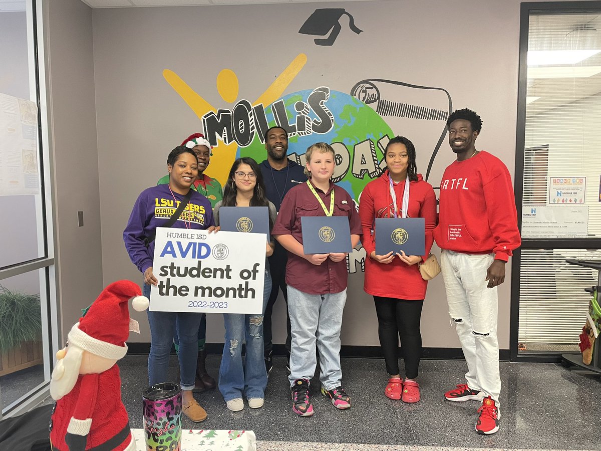 #HMS_AVID IS SO THANKFUL for our District AVID Scholars & Tutors if the Month for this semester. #ThisIsAVID