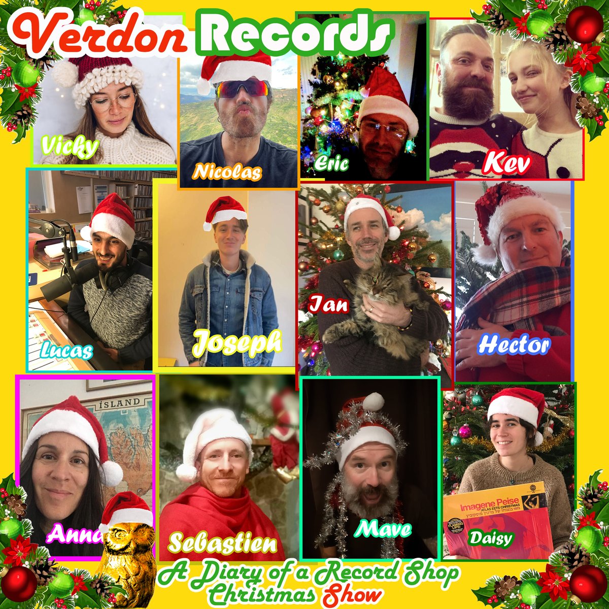 callenverdon's tweet photo. Verdon Records-The Diary of A Record Shop Christmas special, Ian is back in the record shop in Moustiers Sainte Marie and it's Christmas Eve.   Get into the Christmas mood with this Christmas story that will be played on Radio Verdon, WRParis and will be available as a podcast. https://t.co/uVynP9x0fc