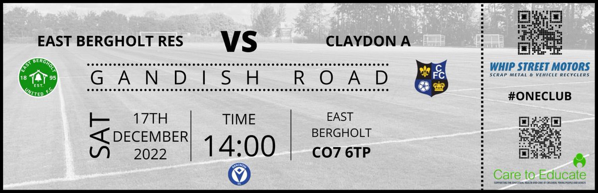 The A team return to league action on Saturday as they head northeast 🧭 to face <a href="/EBUFC1/">East Bergholt United</a> Res at Gandish Road #LeagueAction #StickTogether #OneClub 💙🖤