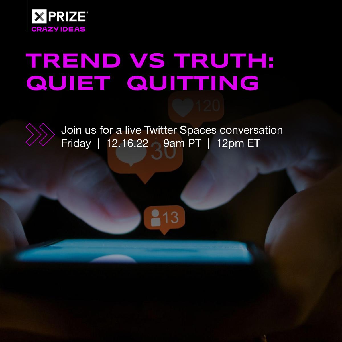 xprize's tweet photo. Tune in tomorrow on Twitter Spaces as @mghphd, @ginalenadiouf, and @StevenManicast1 dig into the reality behind the popular trend &amp; the importance of representation in the future of work narrative. Tweet your questions for the experts at #AskXPRIZE https://t.co/wRT0EaWFsf https://t.co/k6zSlKYxWD