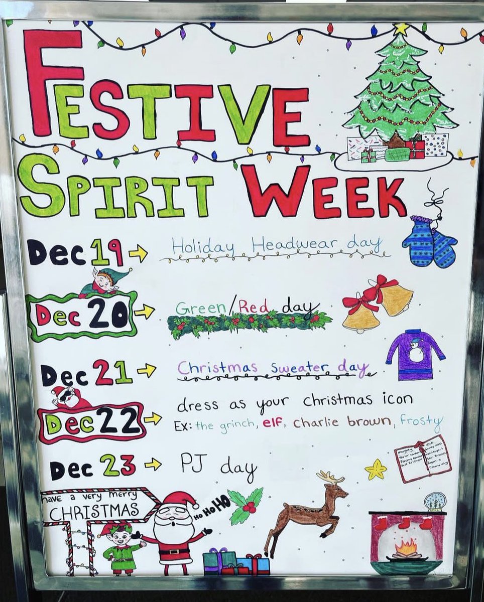 Spirit Week next week! <a href="/JerDavs/">Jeremy Davies</a>