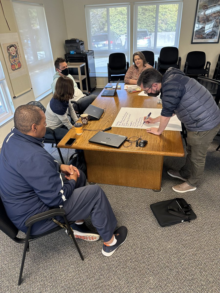 PBIS training day 2 with Ralston, Sandpiper and Nesbit.