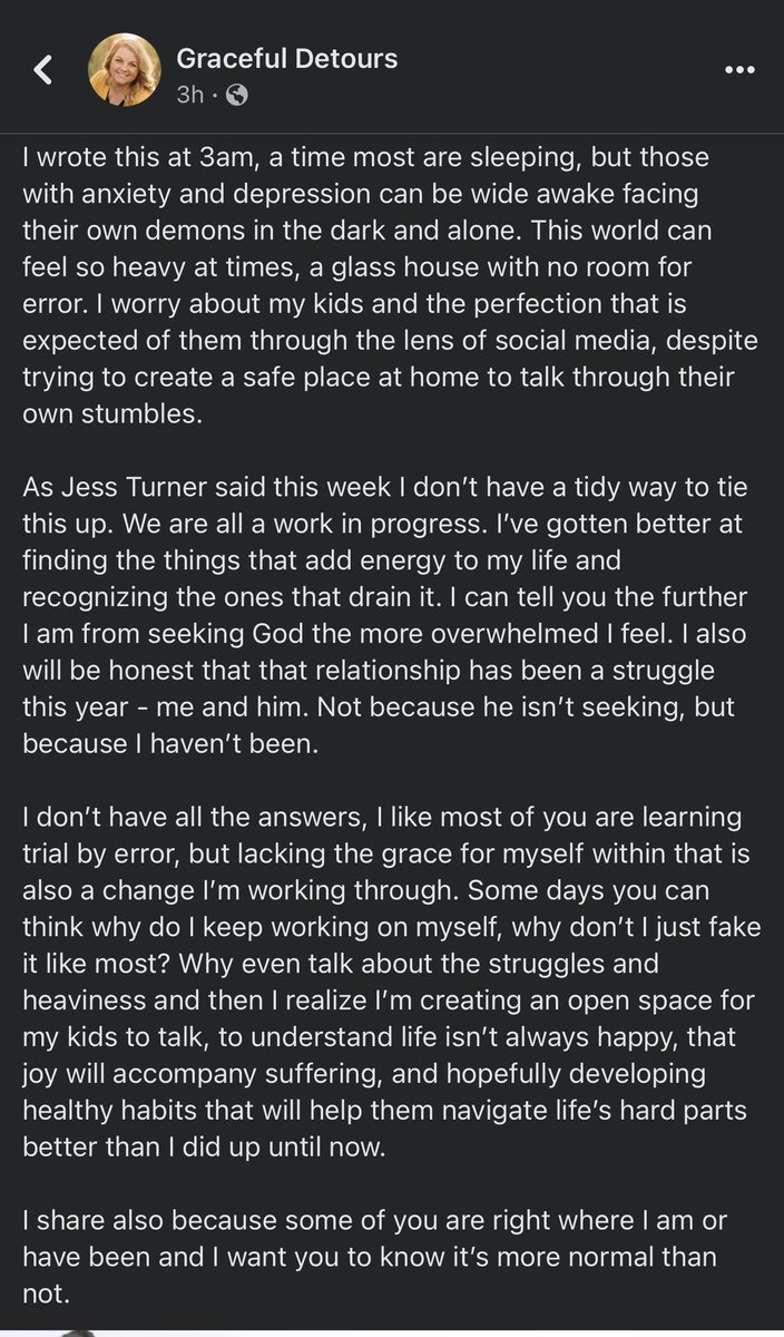 allysonschwab's tweet photo. I spent today in shock ab loss to suicide of Twitch. I thought the same things others did.The only thing I can relate to is when the lies in our head become so many &amp;it’s hard to tell truth from fiction,the burden of leaving doesn’t compare to the burden you feel for staying. https://t.co/GwK8JRW2jW