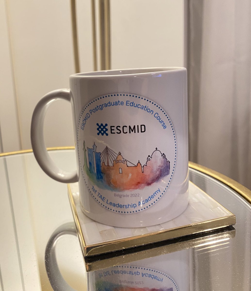 CasandraBulescu's tweet photo. @ESCMID is clearly my cup of tea 😁 https://t.co/ftoQsgdD8L