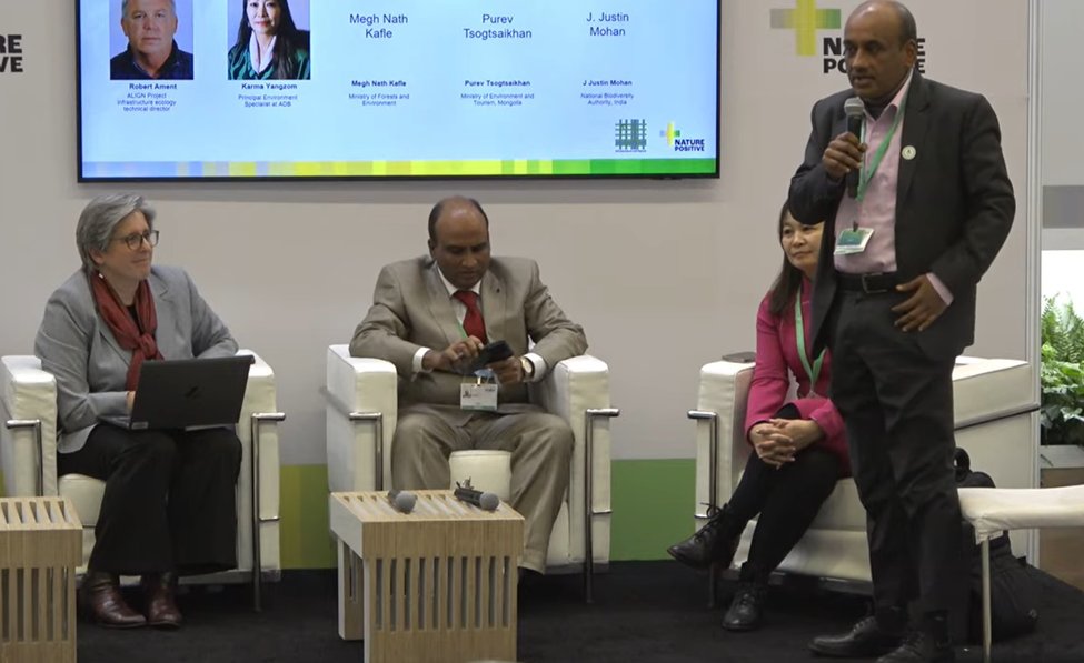 WWF Forest & Climate (@wwfforestcarbon) on Twitter photo <a href="/MOFENepal/">MOFE Nepal🇳🇵</a>’s Megh Nath Kafle discussed how an ecosystem approach based in landscapes is essential for linear infrastructure development due to the movement of species such as rhinoceros, elephants, and tigers. <a href="/MOFENepal/">MOFE Nepal🇳🇵</a>’s Megh Nath Kafle discussed how an ecosystem approach based in landscapes is essential for linear infrastructure development due to the movement of species such as rhinoceros, elephants, and tigers.