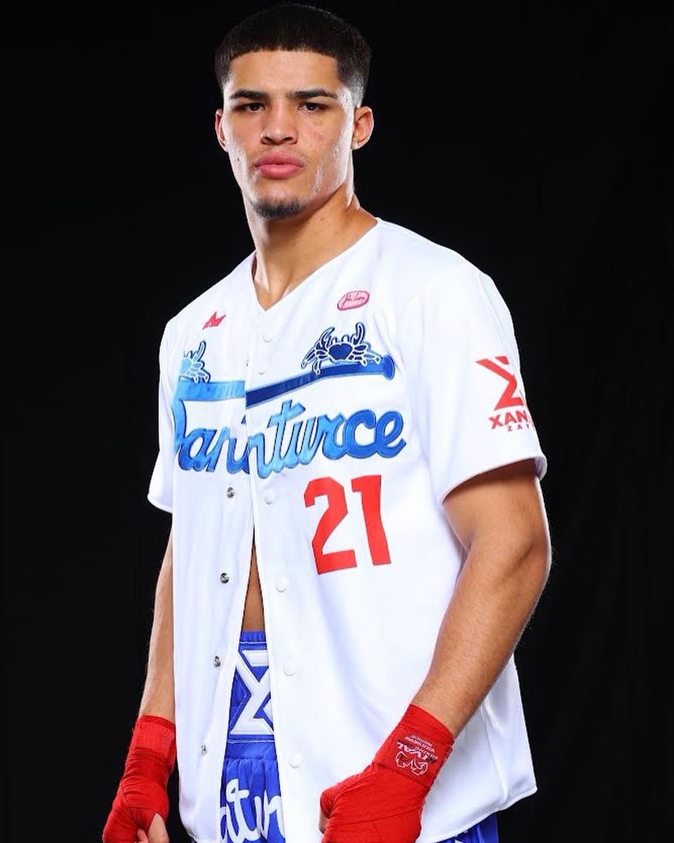 XanderZayas's tweet photo. There is only one week left until the auction for my last fight uniform ends. You can place your bid by clicking the link below. All proceeds will be donated to #fundacionrimas 🇵🇷🙏🏼

https://t.co/AsFPBSCkwI

#críaboricua
#watchmerise
#TeamXander 
#YoungKing 
📸 @M1keyShotYa https://t.co/TRbltDSksV