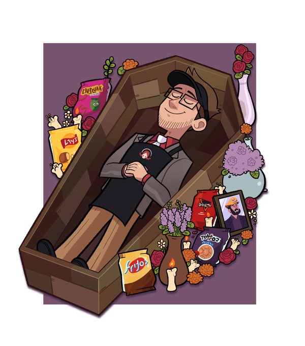 「coffin」 illustration images(Latest｜RT&Fav:50)
