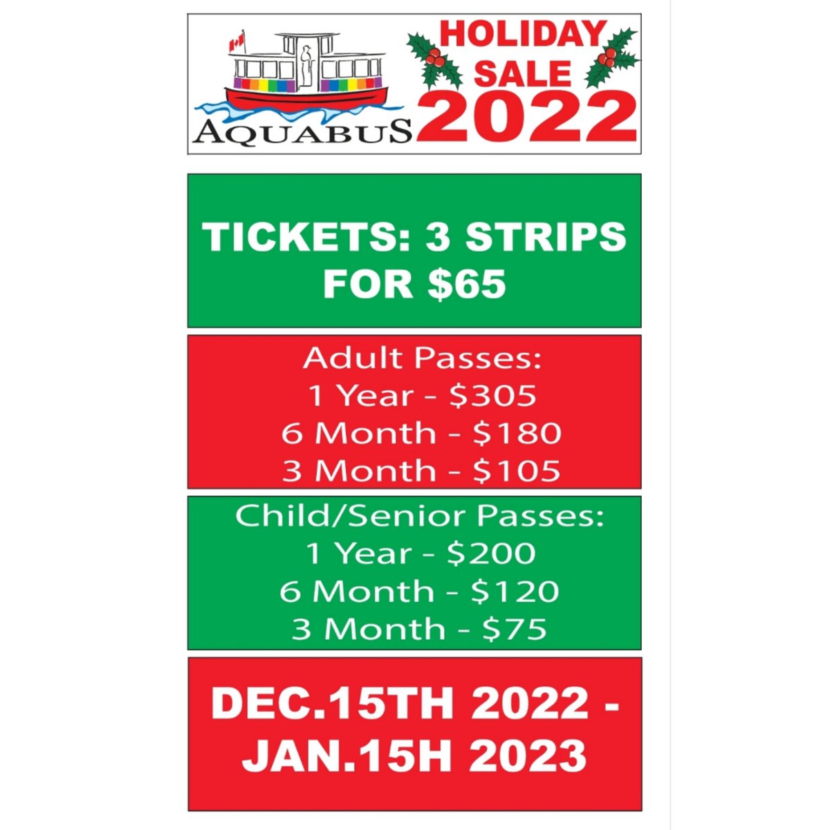 It's the season for savings!