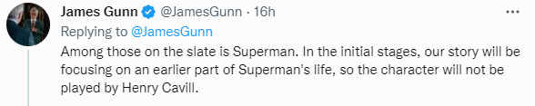 Does this mean Nicolas Cage is out, too? #SupermanLives