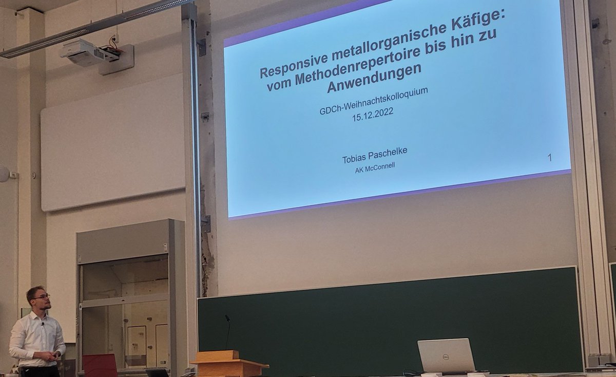It was great to have the Christmas Kolloquium back in person this year with very interesting talks and huge thanks to the organisers <a href="/JCFKiel/">JCF Kiel</a>! Fantastic talk from Tobi about his work (even if I am a little biased)!