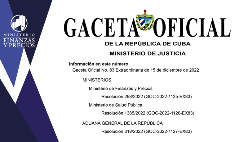 📢Atentos‼️
🎯Se extiende beneficio arancelario para la importación sin carácter comercial de alimentos, aseo y medicamentos por la vía de pasajeros como equipaje acompañado.👇⤵️
mfp.gob.cu/noticia/806...

#FinanzasyPrecios #Cuba🇨🇺