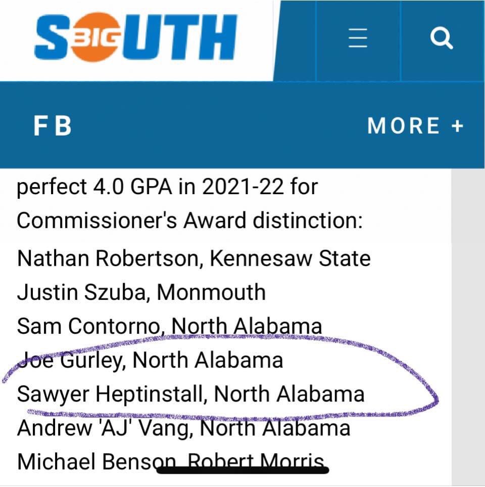 Dean’s List ✅
Presidential Honor Roll ✅
Commissioner’s Award ✅