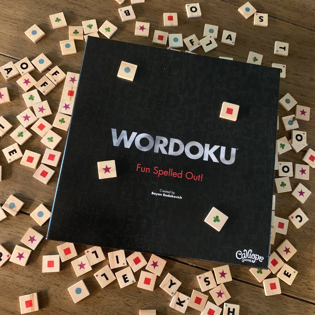CalliopeGames's tweet photo. Trying to think outside the box on this year's teacher gifts? Don't! Both the spelling and critical thinking skills required in Wordoku make this box an engaging choice for teachers both in and out of the classroom! 🎁
https://t.co/D6x2Wf5ymF
#teachergift #tilegames #boardgames https://t.co/dafxadEc56