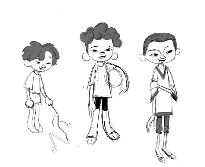 Some of the concept art I did for our gobelins graduation movie Thaba Ye :) 