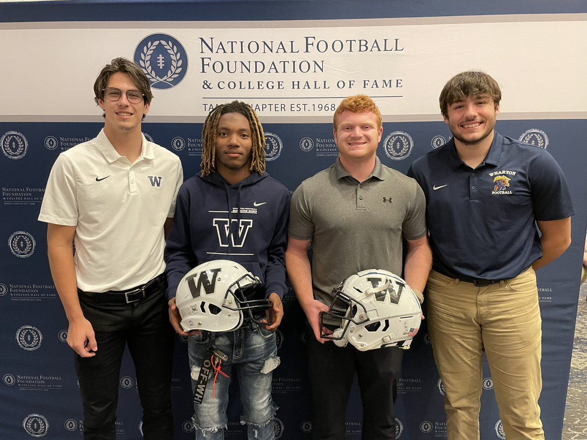 Had a great time representing at the <a href="/NffTampa/">NFF Tampa Chapter</a> luncheon! 

<a href="/WhartonBoosters/">Wharton Boosters</a> <a href="/WhartonWildcats/">Wharton High School</a>  <a href="/Coach_Baham/">Robert Baham Jr.</a>