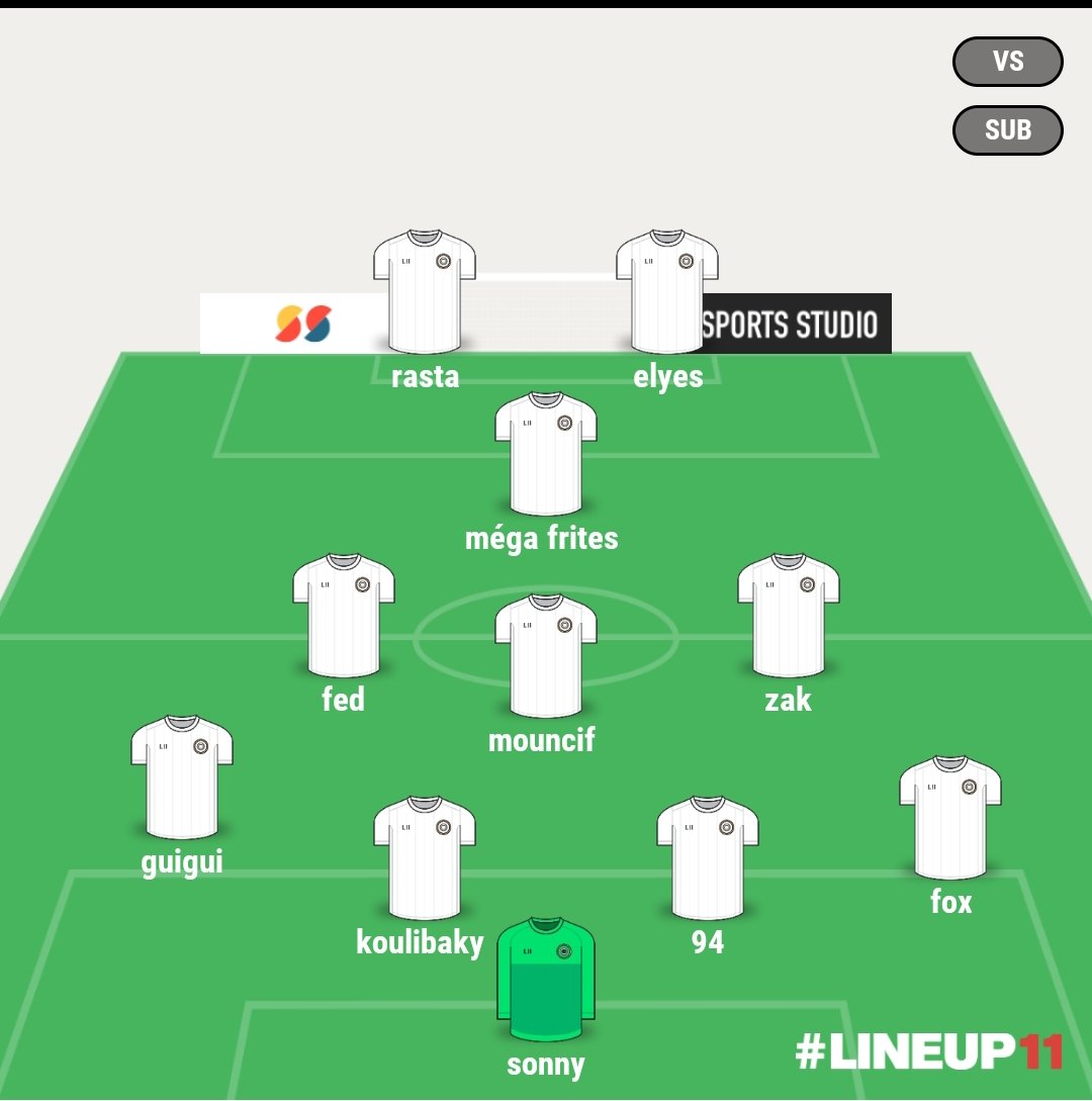 au programme on doit affronter FC déterminée a 21h40 en <a href="/BDX_CHAMPIONS/">⚽️ BDX CHAMPION’S ⚽️</a>  puis on enchaine contre <a href="/xPatriotsCP/">Patriots</a> a 22h en @EfaOffficiel  après ce match sa se passera contre Magic XCiV également en @EfaOffficiel puis match en coupe contre @Fuzion_eFoot voici les 11 soldat de se soir