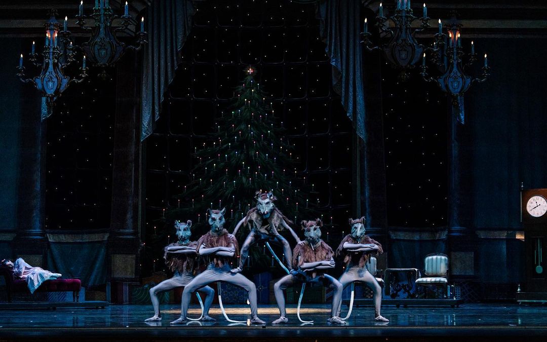 'Twas the night before Nutcracker, and all through the house, EVERY creature was stirring, including the mouse! 🐭 🩰 @GoldenStBallet's Nutcracker opens tomorrow! Performances are December 16-18, and 22 & 23, and tickets are at bit.ly/2YvhKLt Photos: Sam Zauscher