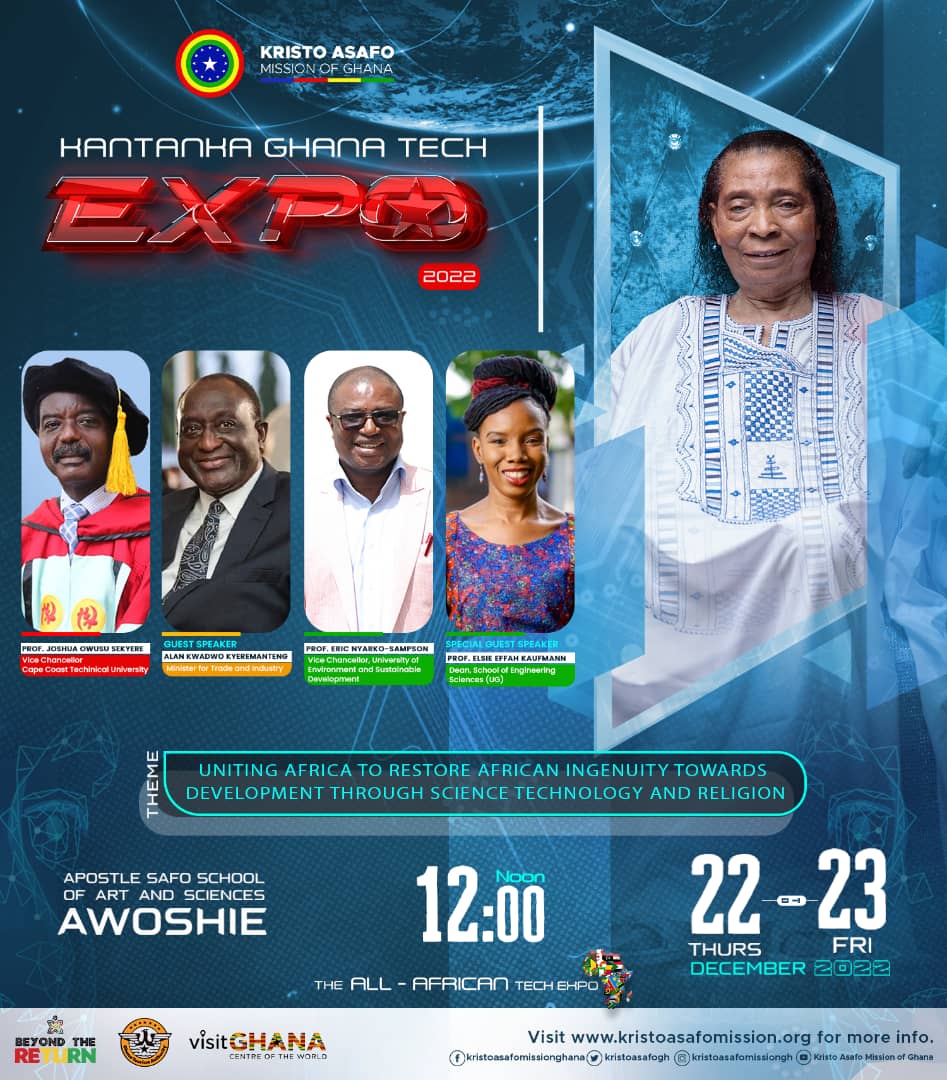 madam_eudia's tweet photo. Brace yourself 
#KantankaGhTechExpo2022 22nd to 23rd at Apostle Safo School of Arts and Sciences, Awoshie last stop, Accra, come and witness greatness
Don't miss 🔥✌ https://t.co/Cvyca9vhXJ