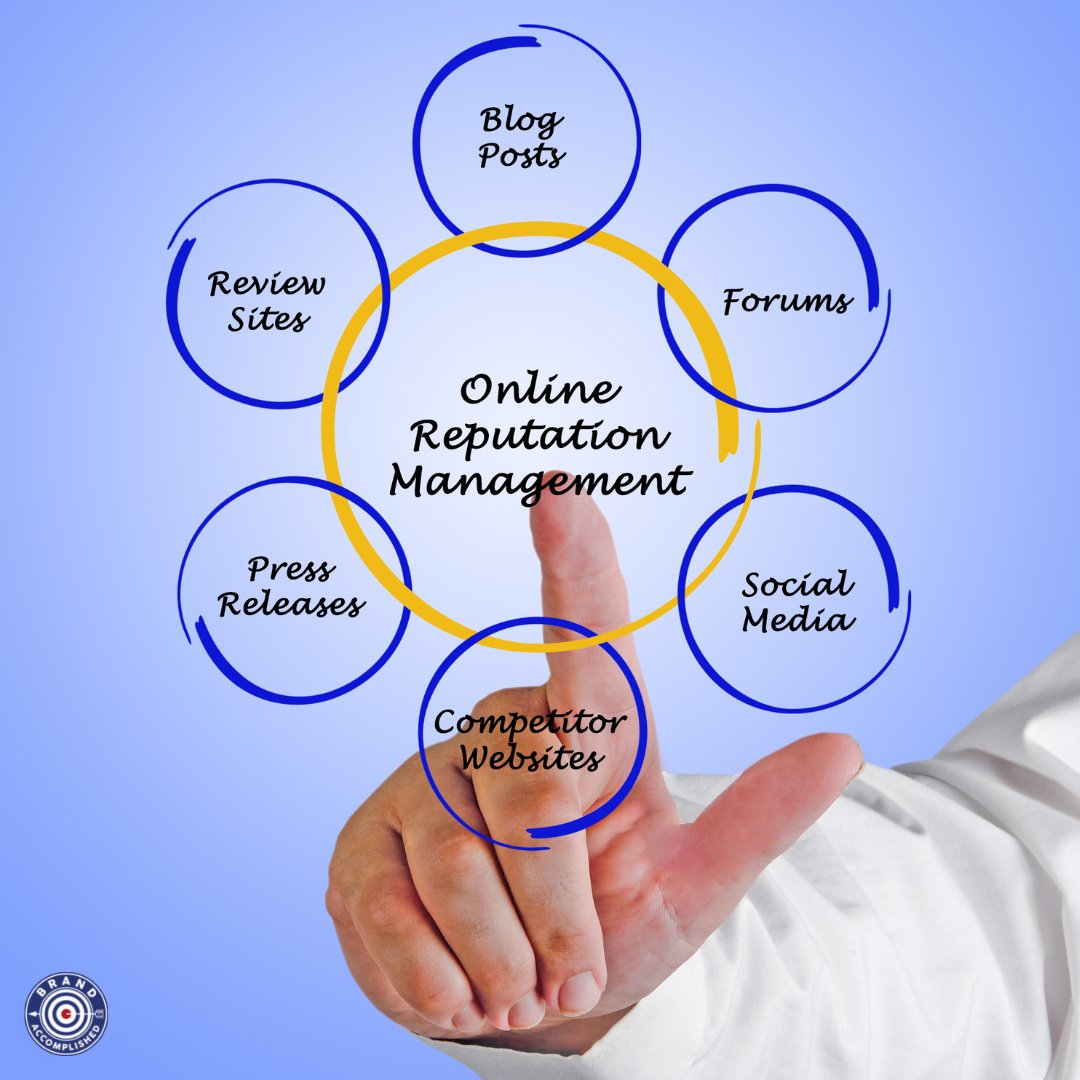 What are customers saying about you online and who is taking the time to manage their comments, reviews, etc....  If you want to save time and ensure the management of your online reputation, reach out to us!

#BrandAccomplished #beengaging #marketing #reputationmanagement