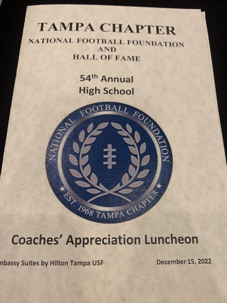 gshswarriors's tweet photo. Congratulations to Coach Patterson for being named Assistant Coach of the Year at today’s NFF Coaches Banquet. https://t.co/bxjCjn21Kl