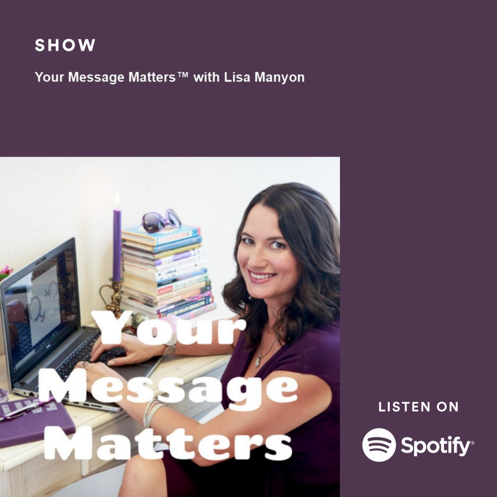 WriteOnCreative's tweet photo. I'm delighted that Your Message Matters is availalbe on Spotify. Listen today! https://t.co/SrTJ9JlVRp   #MarketingWithIntegrity  #YourMessageMatters #WriteOnCreative #Message #Strategy #Consulting #PassionPoints #Marketing https://t.co/2HhvWojT8C