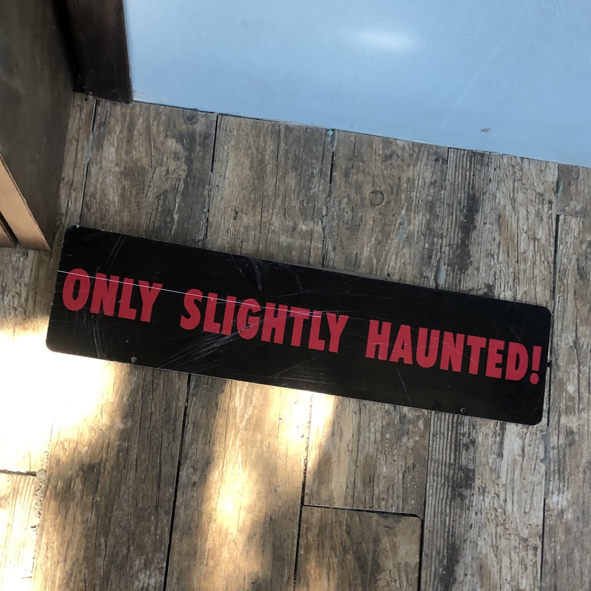 Update. Final walk-through before closing today. Found this in the bedroom.