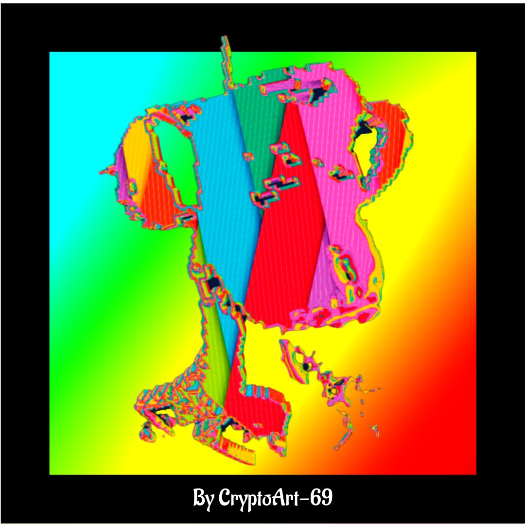 🎁NFT GIVEAWAY🎁 
By CryptoArt-69
Colorful monkey #004
Winner 100 x
1) Follow 🔔+ proof
<a href="/Valerio51761271/">CryptoArt-69| Creator of NFT</a>
<a href="/Valerio83632635/">CryptoArt-69| Creator of NFT</a>
2) Like &amp; RT
3) TAG Friends + Drop ETH Wallet!
Picking winners in 24 hours 🚀
#NFT #NFTs #NFTGiveaway #NFTCollection  #NFTartist #nftart #NFTAirdrop #freenft