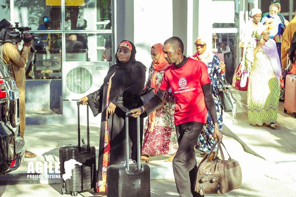 The arrival of our august visitors : AGILE / WB Project Katsina. Is playing host to the leadership of the project at the national level and the representatives of the project in the 6 other implementing states.