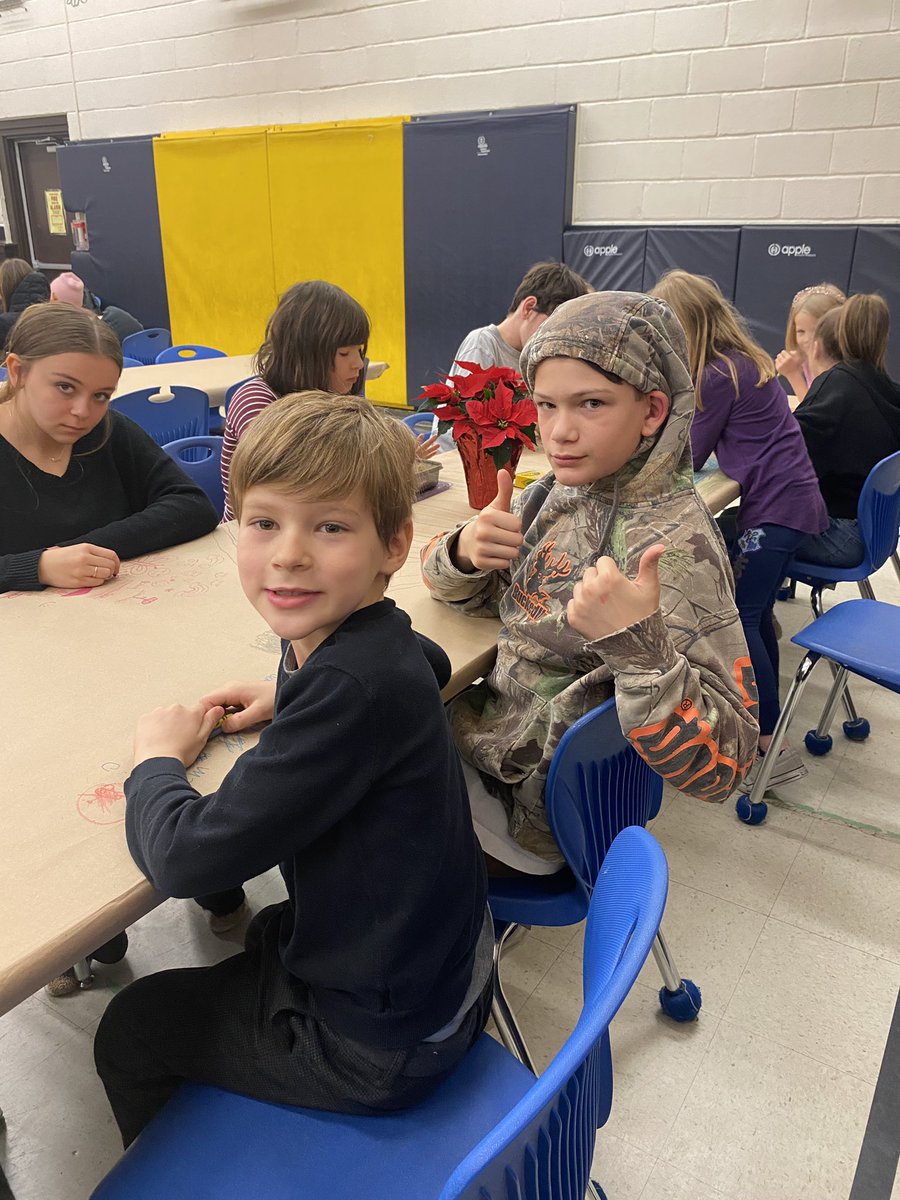 We had SUCH a great Holiday Lunch today. 🎄Thank you to our community partners. #holt2223 #holidaylunch