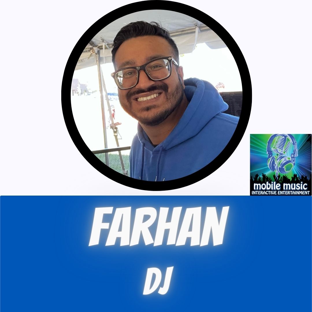 MobileMusic4u's tweet photo. @MobileMusic4u is excited to have Farhan join our all star #performance team! Farhan is a #Chicago native who has curated #memorable #experiences as an open-format #DJ . Farhan is a perfect choice for your next #corporate or #social #event #MobileMusicROCKS https://t.co/dcHLiTD3QQ